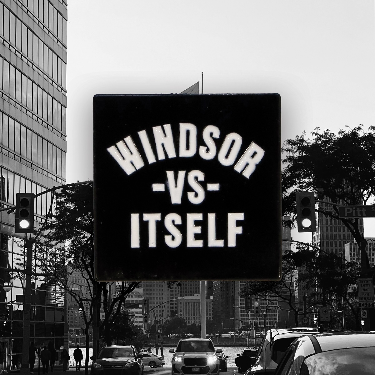 Windsor Vs. Itself Lapel Pin